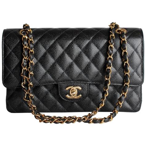 chanel caviar medium double flap bag|Chanel Classic Medium Caviar Double Flap Bag .